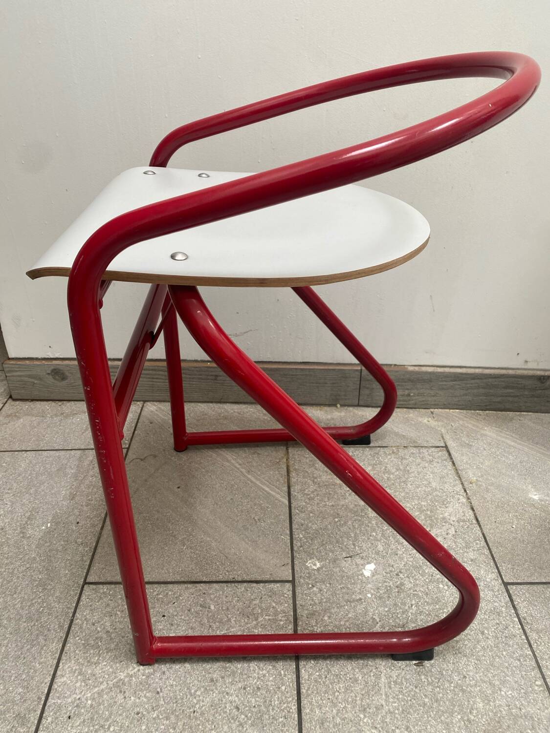 Chaise haute - tabouret vintage Samo