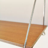 Formica and metal shelf