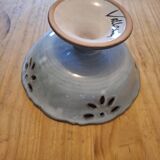 Ceramic Salad Bowl Vallauris thistle decoration