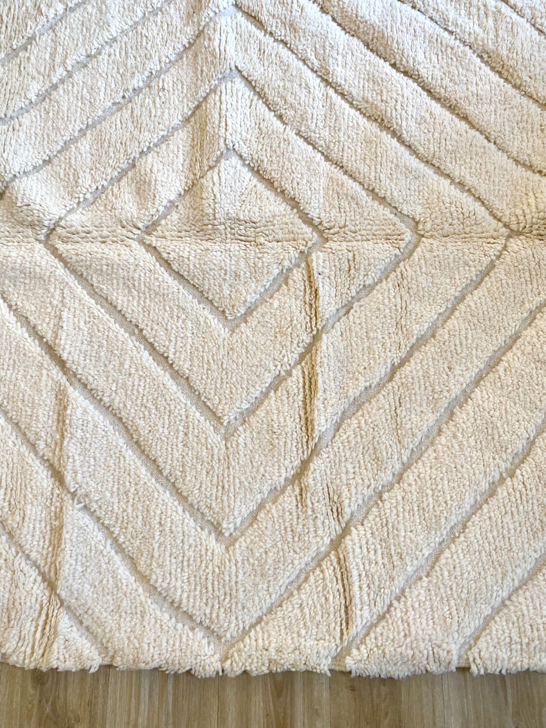 Berber carpet beni ouarain