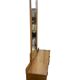 Meuble bas, d'entrée vintage en bois avec miroir