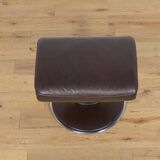 Ergonomic Lounge Chair with Ottoman Model from Ekornes Stressless, 2000s, Set of 2