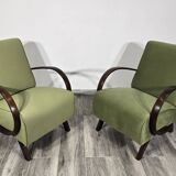 Set of Lounge Chairs by Jindrich Halabala, 1940s