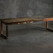 Table à manger rustique primitive, France, années 1900
