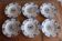 Set of 6 Longwy plates model Rouen