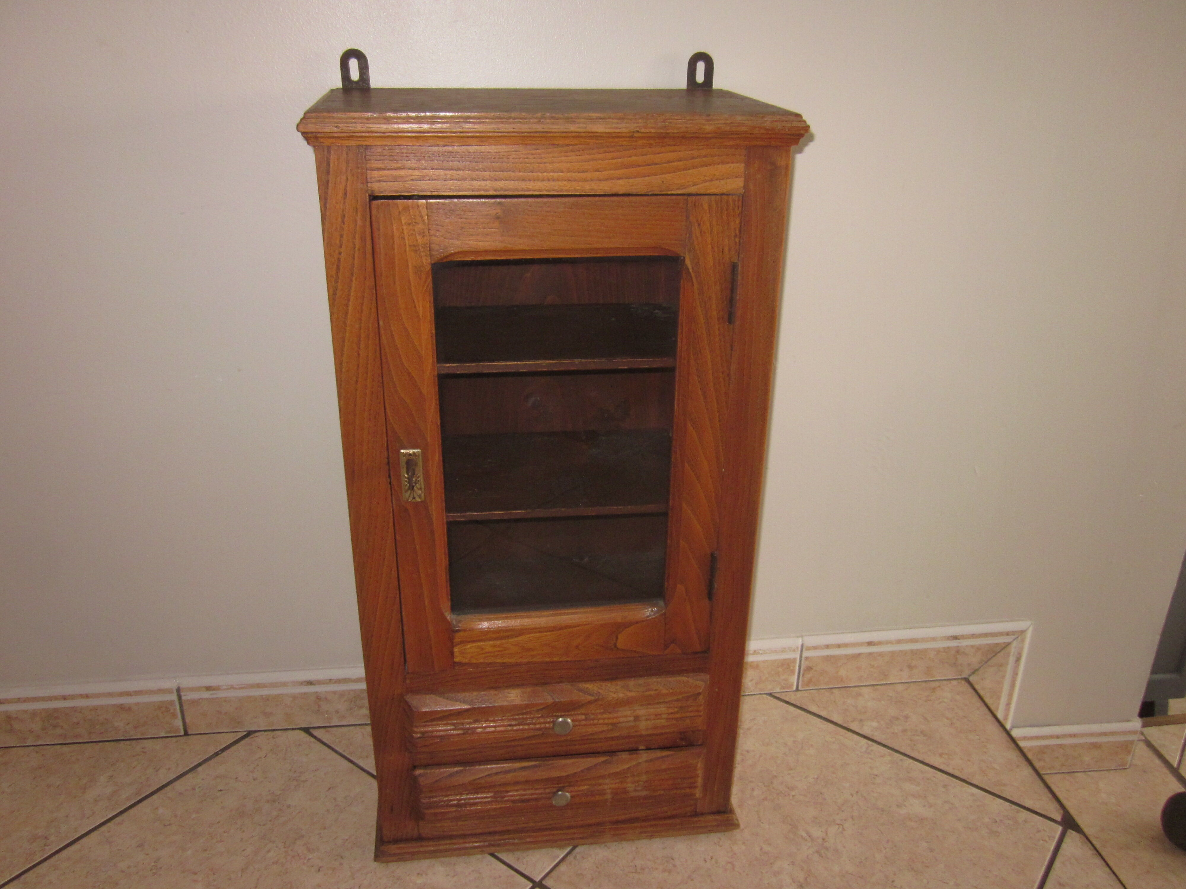 toilet cabinet or pharmacy