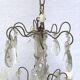 Lustre début XXème en cristal de bohème
