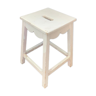 White stool