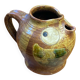 Owl-shaped pitcher in stoneware