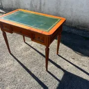 Small Louis XVI style wooden desk – 3 drawers