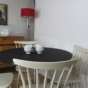 Set of 2 vintage Scandinavian Akerblom chairs in birch, Sweden, 1955.