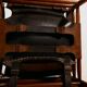 Hungarian calf leather lounge chair