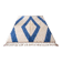Handmade pure wool traditional blue and white rug 150/250 cm