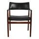 Fauteuil scandinave vintage palissandre Erik Worts, 1960