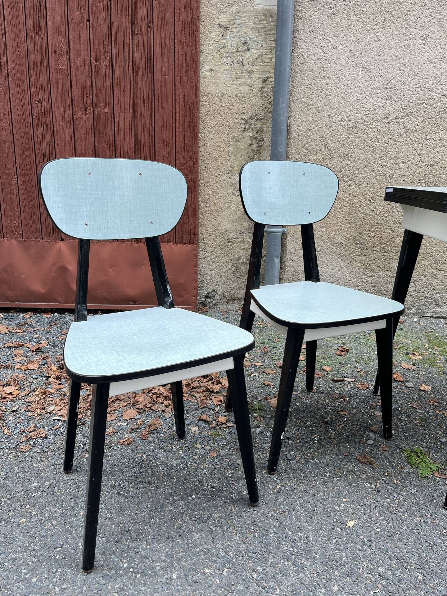 Formica table and chairs