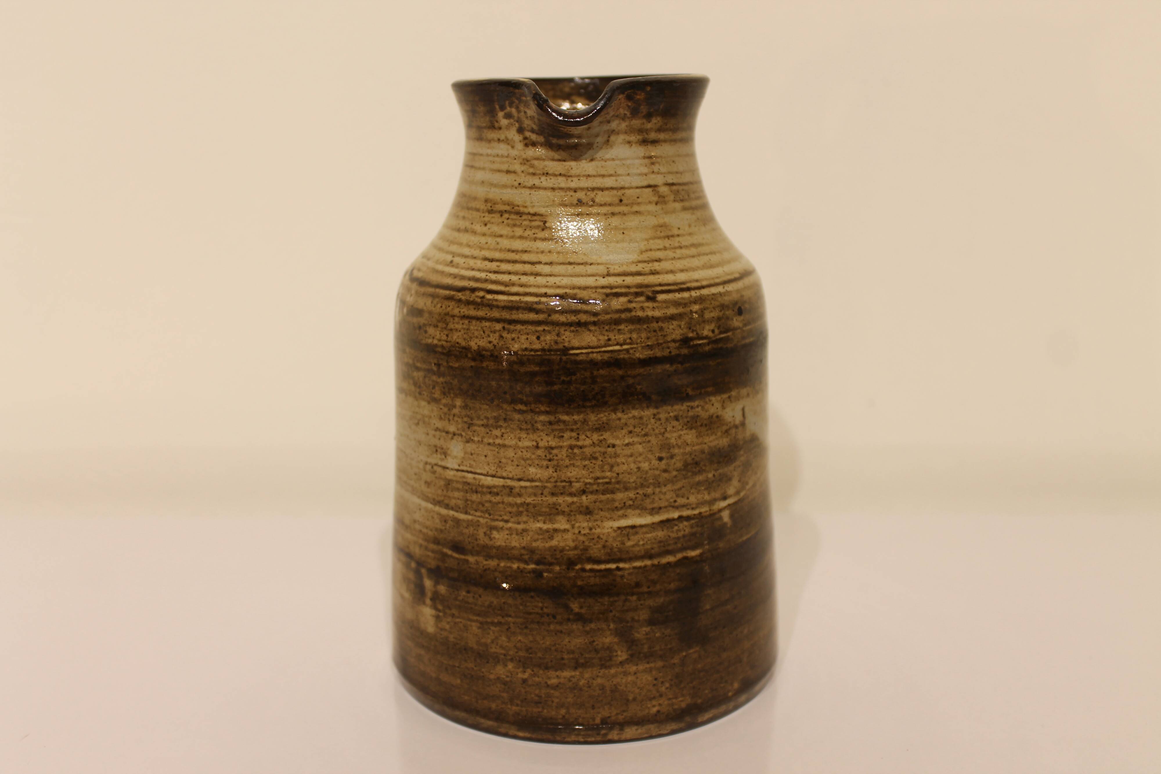 Vintage Jacques Pouchain pitcher