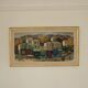 Original Swedish oil on canvas from the mid-century by Bertil Wahlberg.