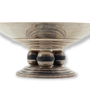 Centre de table argenté Art déco, France années 1930