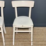 Pair of bistro chairs