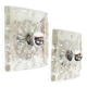 Large 1970s set of 'ice glass' wall lamps by Peill & Putzler