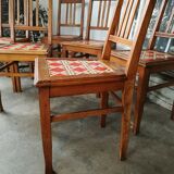 Set of 6 bistro chairs