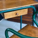 Desk and school chair set