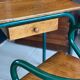 Desk and school chair set