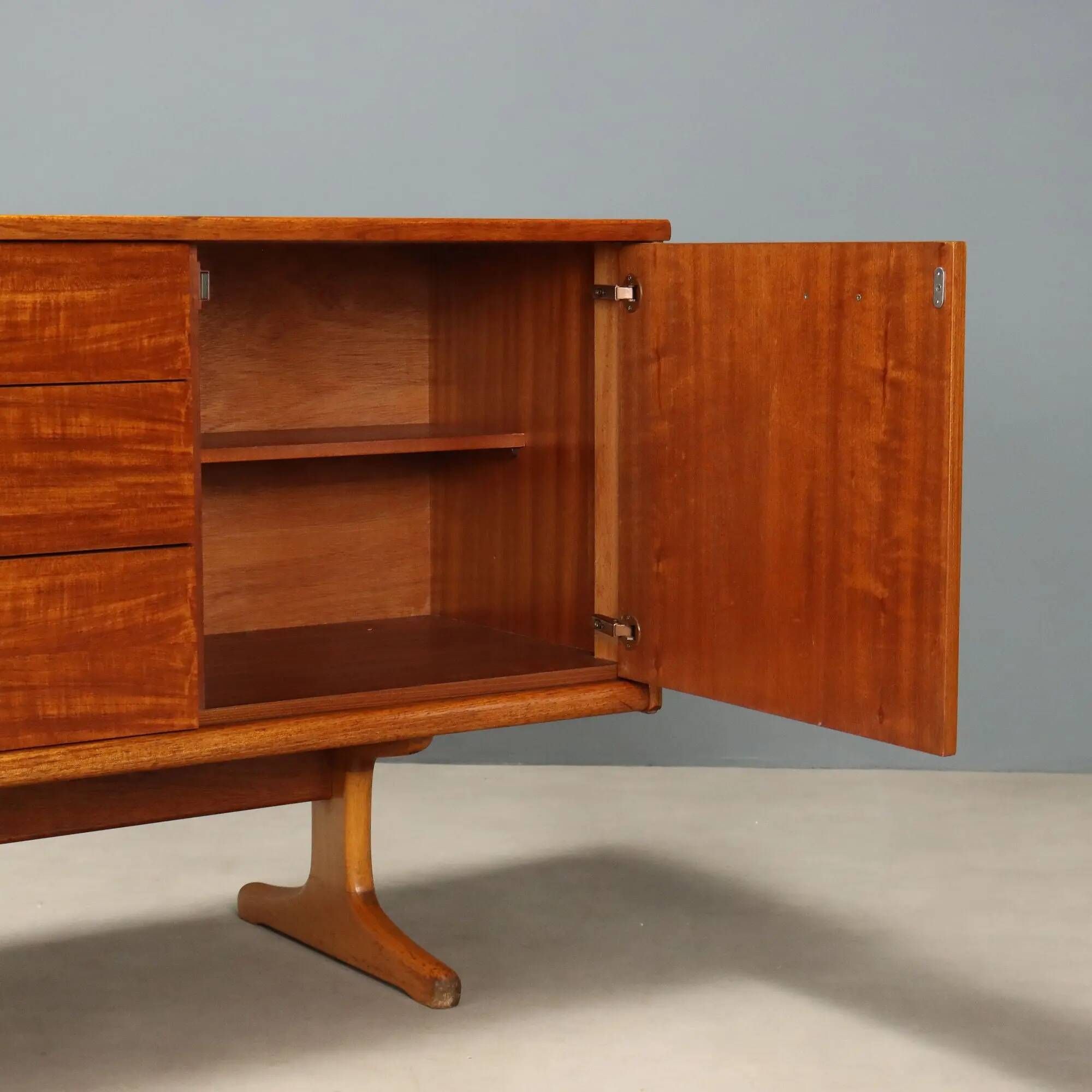 Vintage teak enfilade, UK, 1960s