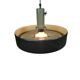 Anvia Almelo - J. Hoogervorst - "model 4017" - Ufo hanging lamp - anthracit