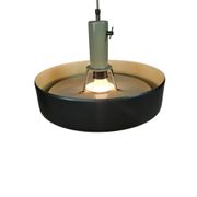 Anvia Almelo - J. Hoogervorst - "modèle 4017" - Lampe suspendue Ufo - anthracite