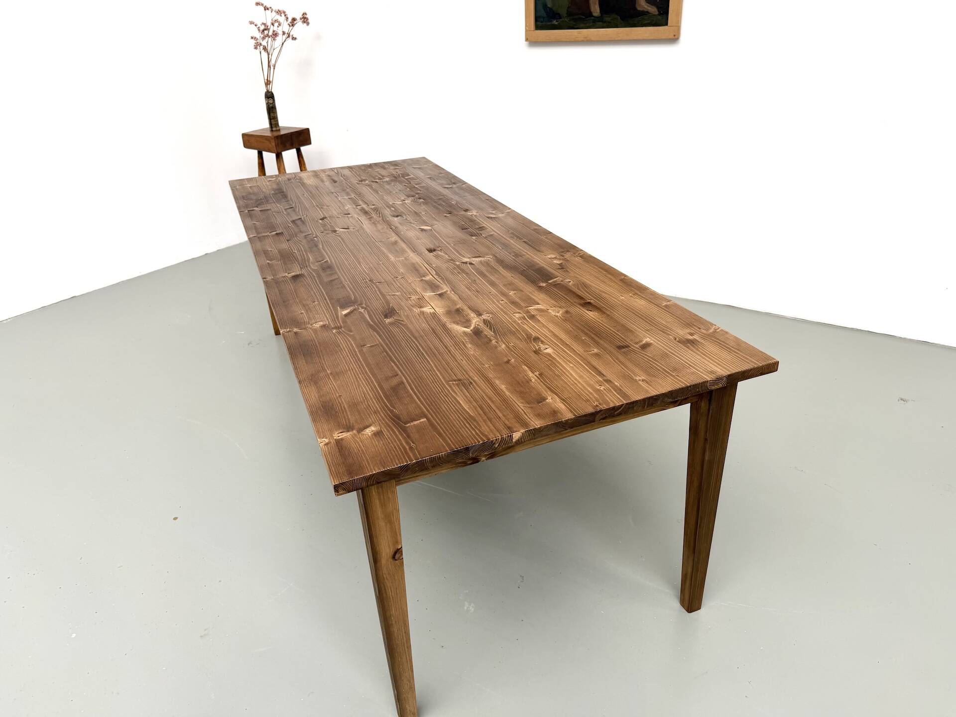 Contemporary farmhouse table, 240 cm