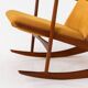Chaise berçante par Georg Jensen pour Kubus