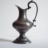 ANTIQUE FRENCH TIN “Les Etains Dauphinois” Vintage Tin/Pitcher/Jug