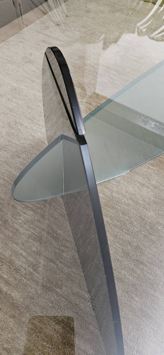 Table basse en verre