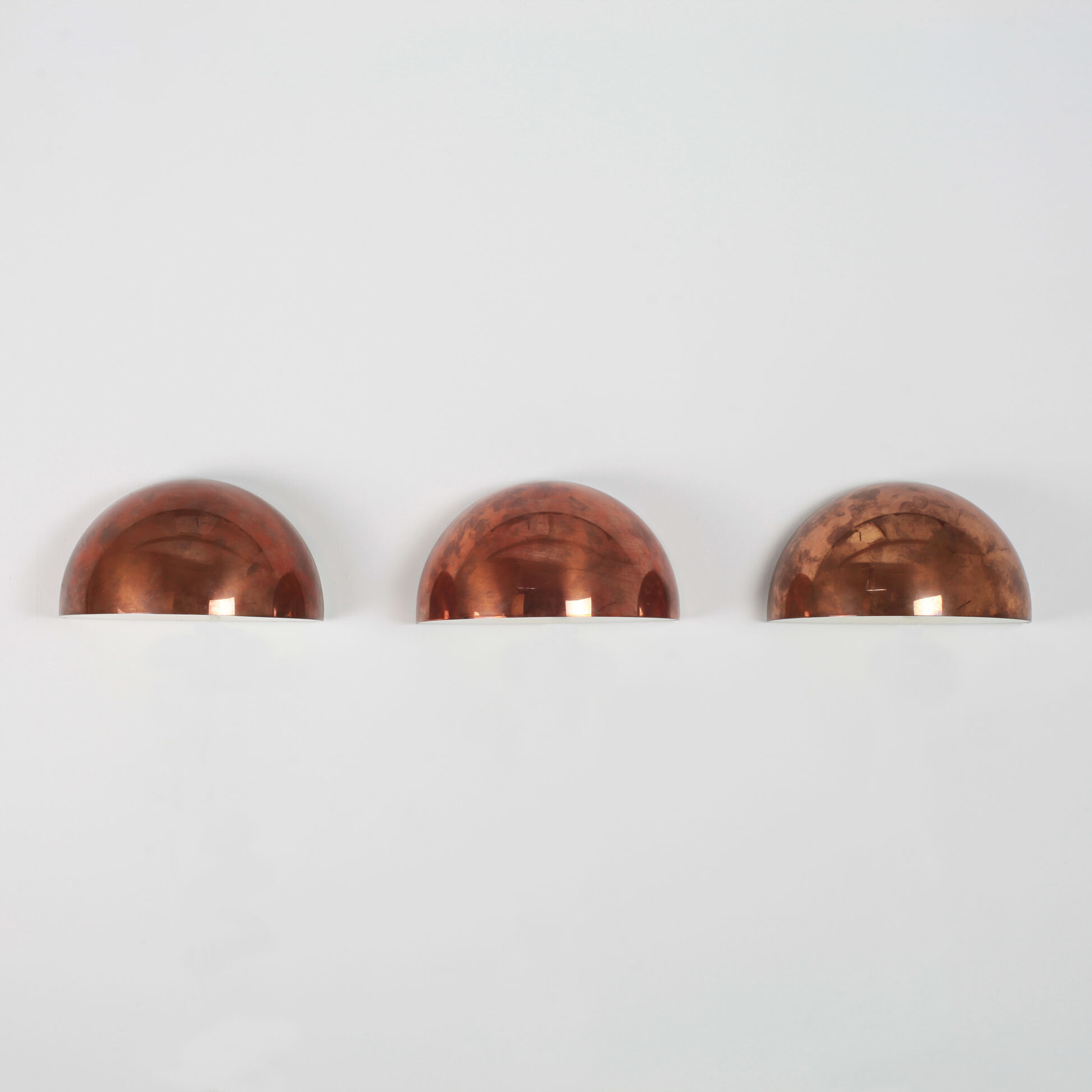 Brass wall light Quarto by Claus Bonderup and Torsten Thorup 3 disposed