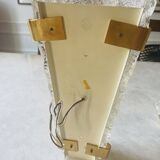 Arlus pair of Murano glass and brass wall lights