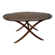 Vintage boat oval coffee table