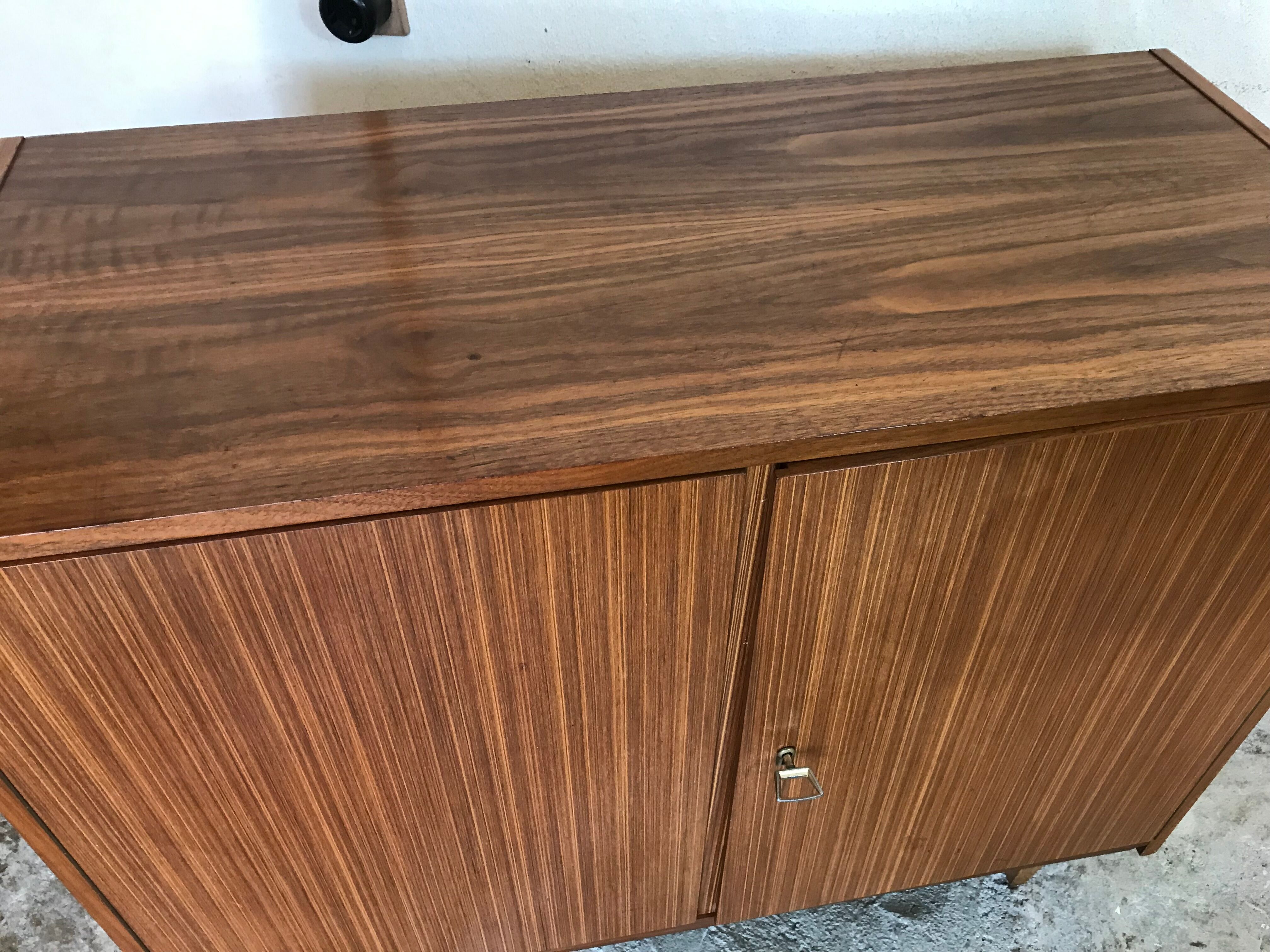 Vintage sideboard storage cabinet with two doors