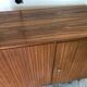 Vintage sideboard storage cabinet with two doors