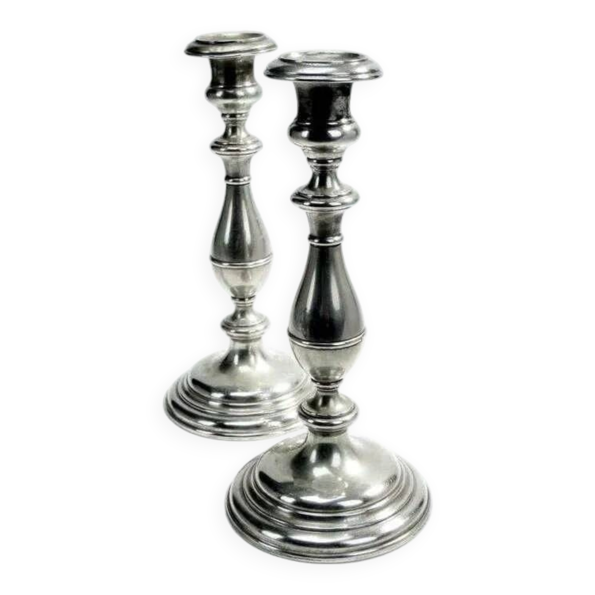 Cc5 henniger - pair of california candle holders