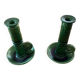 2 Ceramart Vallauris ceramic candle holders