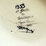 Quimper vase in ceramic – hand-painted decoration