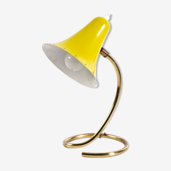 Lampe cocotte vintage jaune