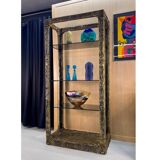 Adrian Pearsall for Craft Associates Brutalist etagere display shelves