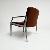 Rare armchair with footstool attributed to Gispen, 1960s