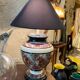 Lampe imitation marbre 1980s