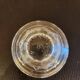 8 verres vintage en verre gravé pied étoile