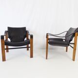 Arkana Set of 2 Safari Chairs by Maurice Burke