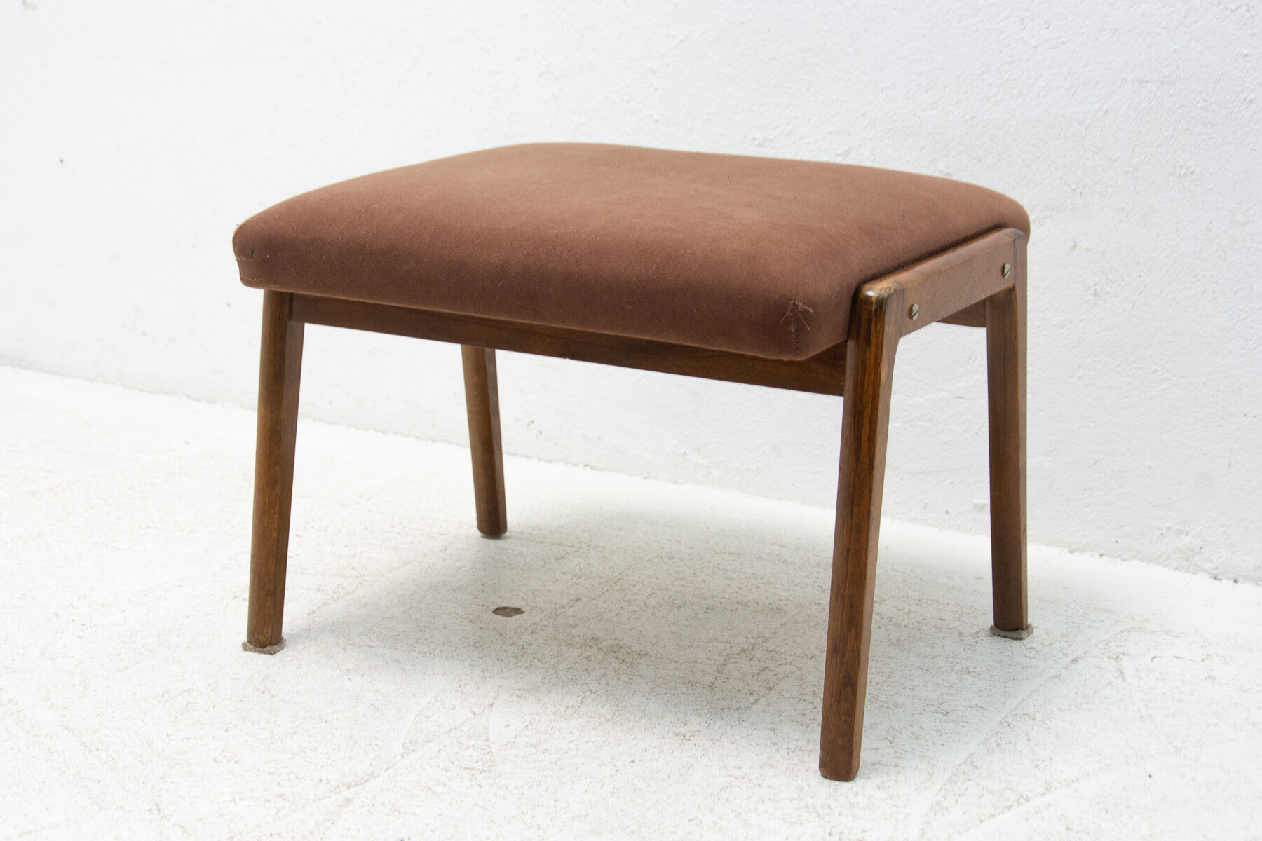 Mid century stool, footrest, 1960´s, Czechoslovakia