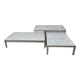 Table basse Airborne marbre design J.A.Motte vintage années 60